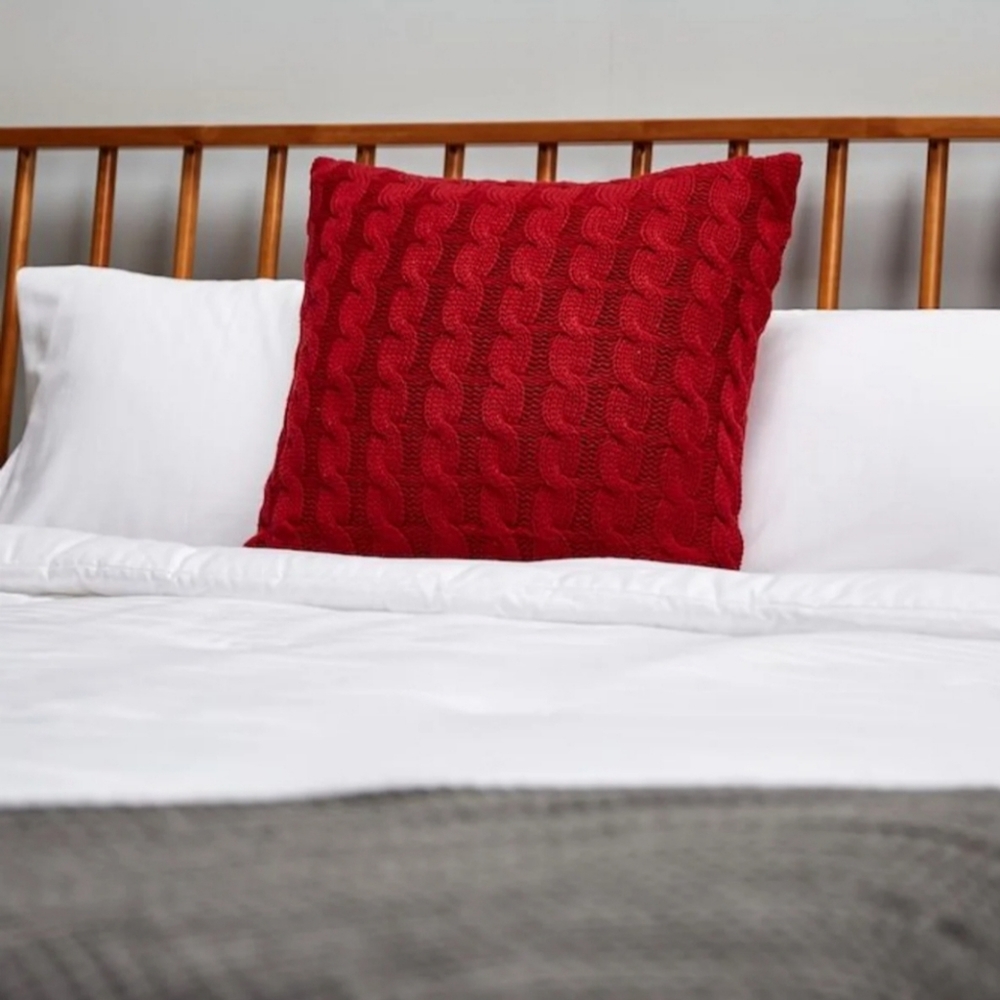 Allen & Roth Red Acrylic Pillow - Picture 4 of 4